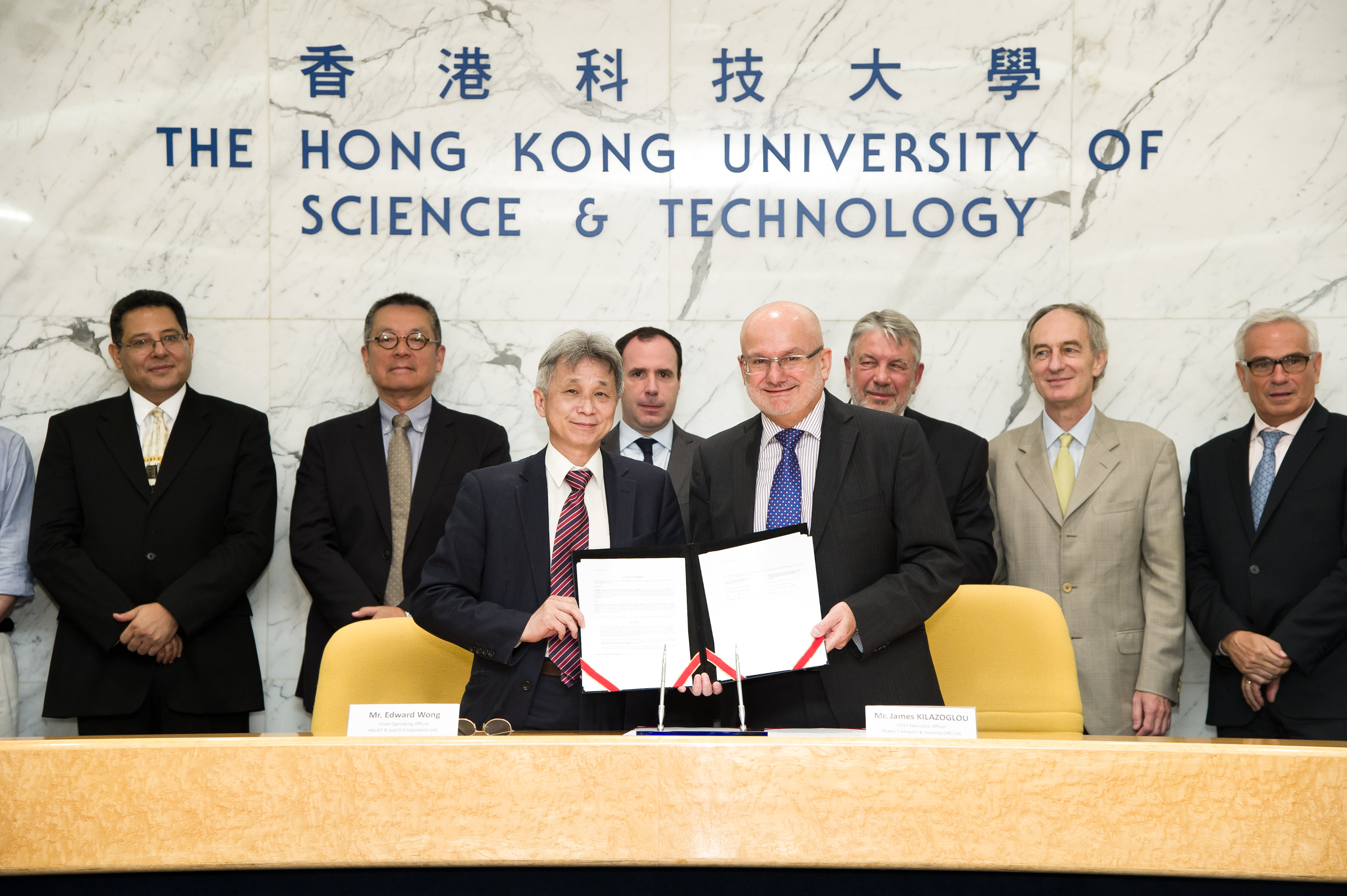  Mr Edward Wong (left) and Mr James Kilazoglou.