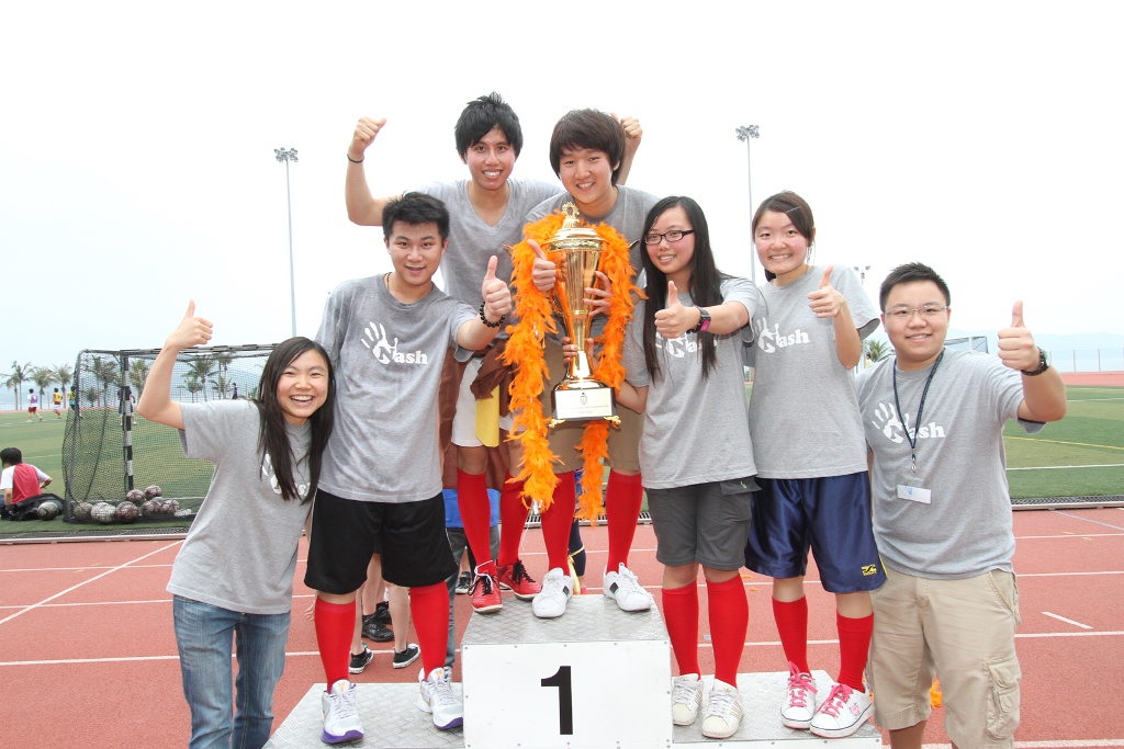  Cohort Cup Champion of the Year NASH, which also raised the highest amount among all Cohorts in the charity run.
