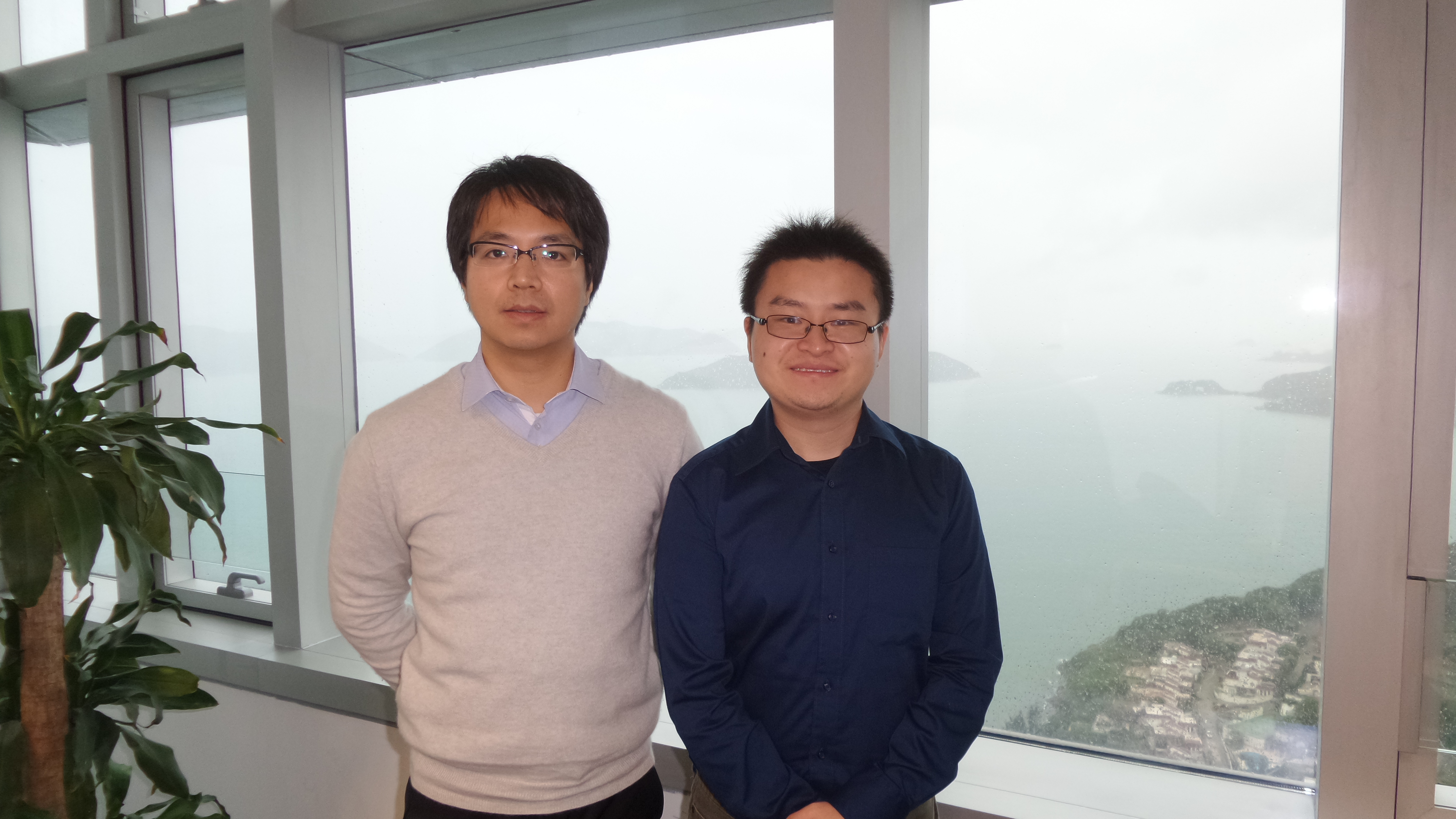  Prof Vic Kam Tuen Law (left) and his student Noah Yuan solve the puzzle of Ising Superconductivity.