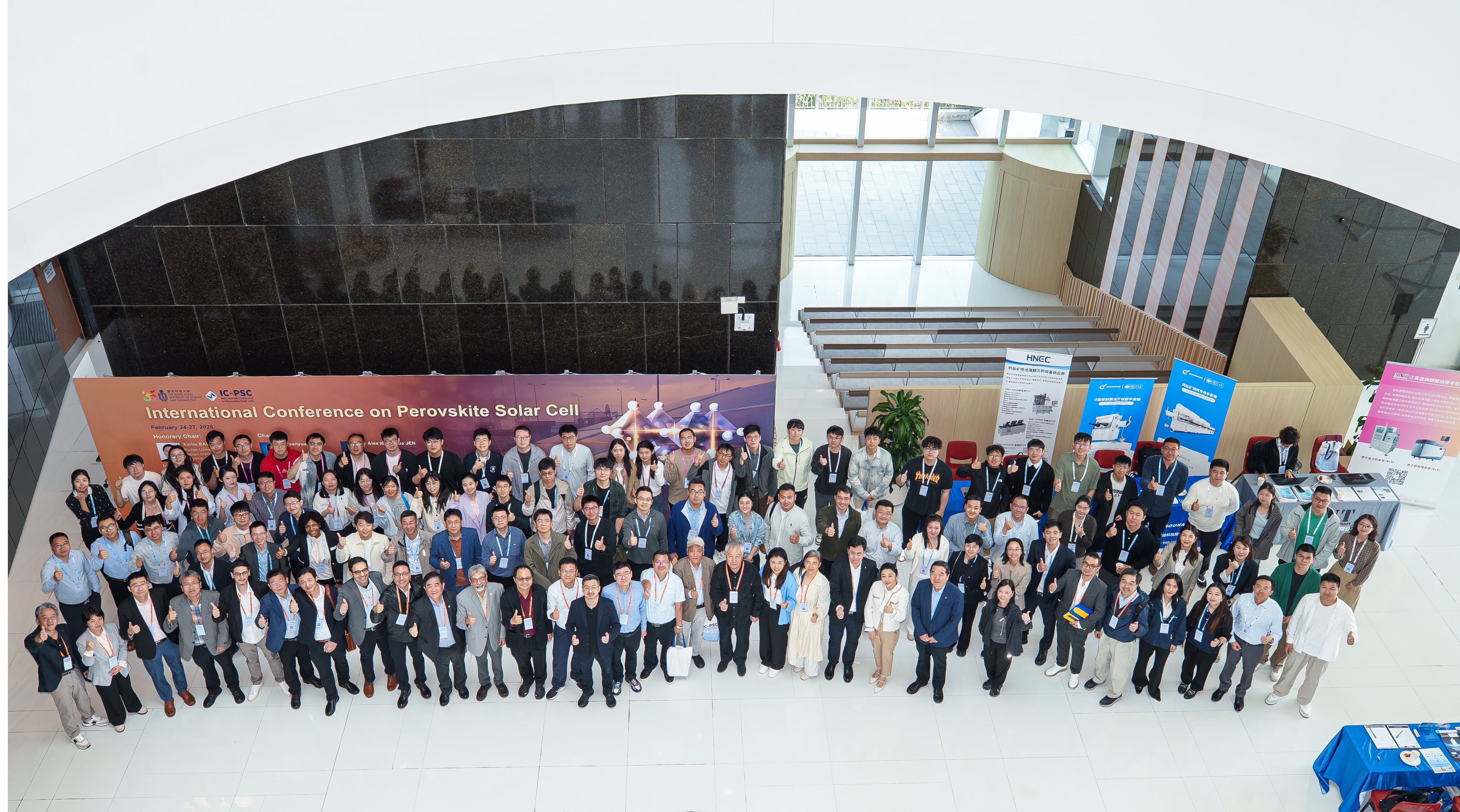 IC-PSC speakers, organizers, and participants explored the latest innovations in sustainable energy research. 